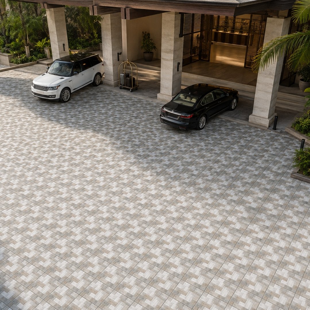 AL Amber 111 Geometrical Parking - My Home Studio